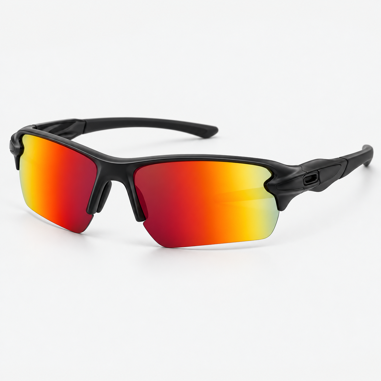 Model 9375 Semi-Rimless Sport Sunglasses