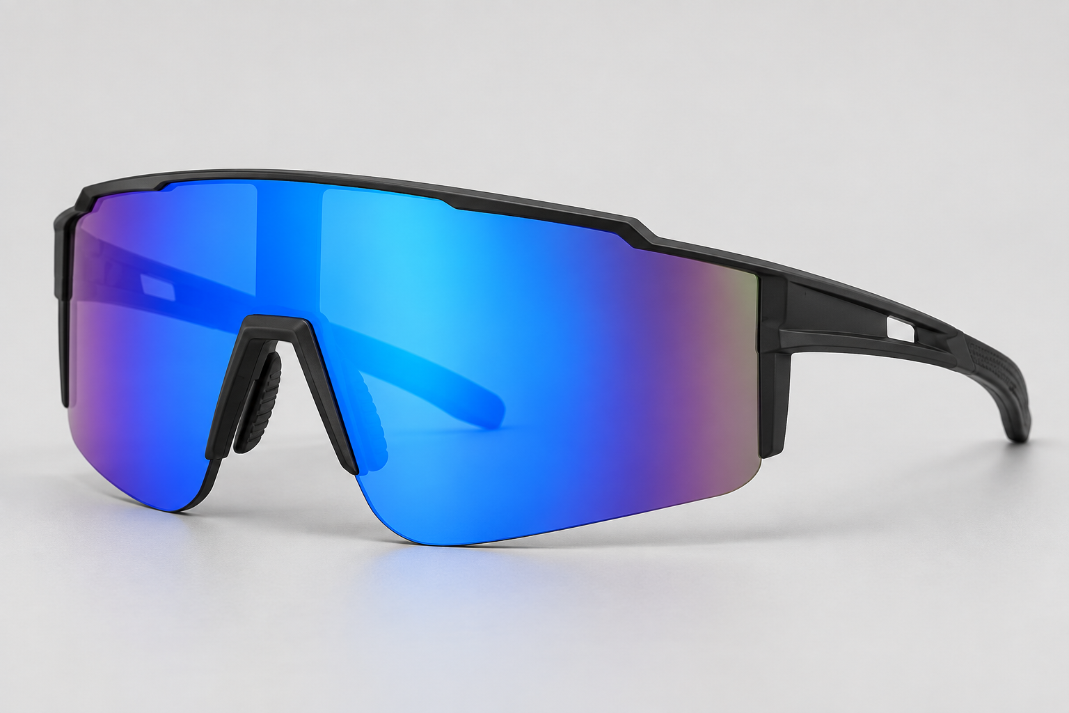 Model 9278-1 Speckled Full-Shield Sports Sunglasses