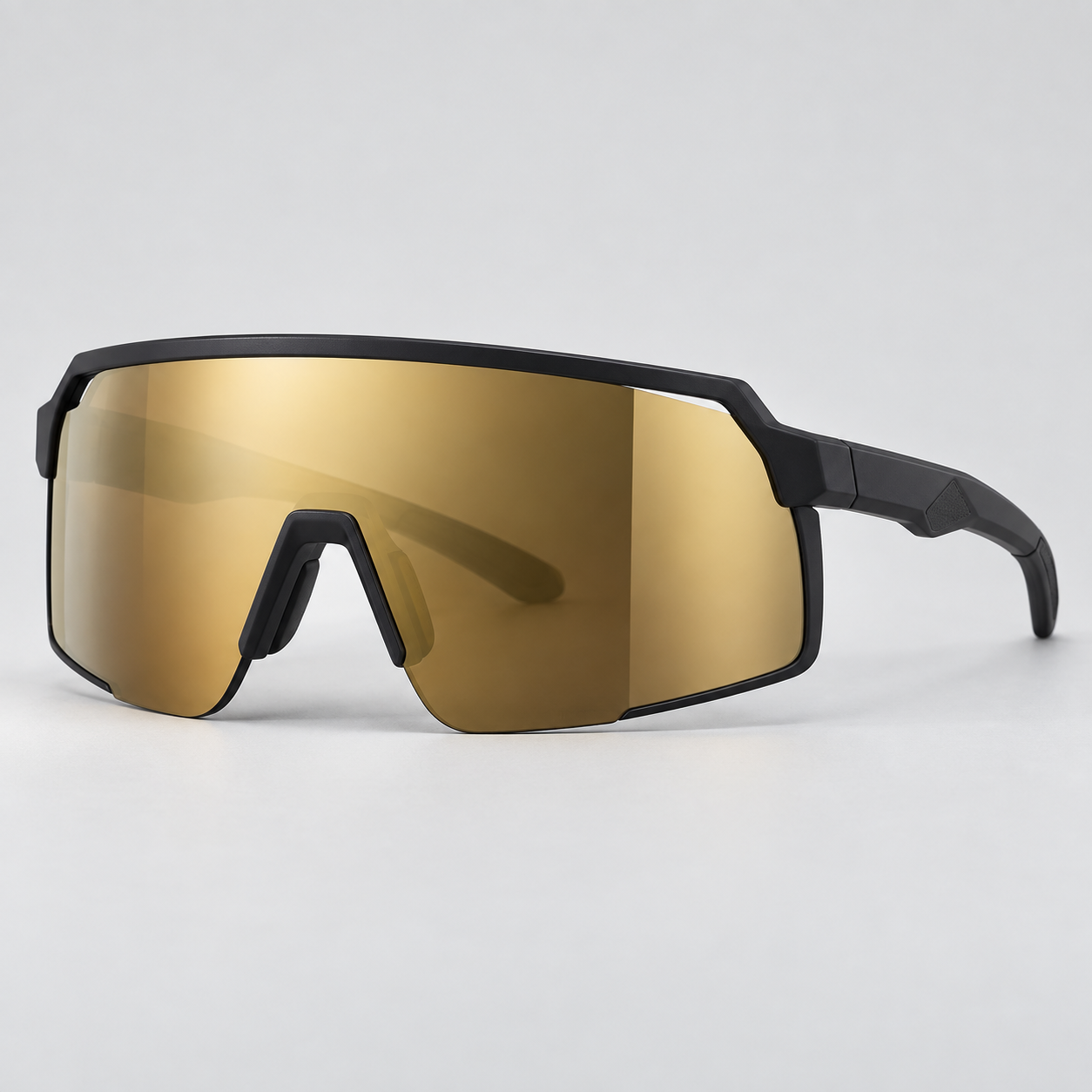 Model 9263-1 Square Shield Sports Sunglasses