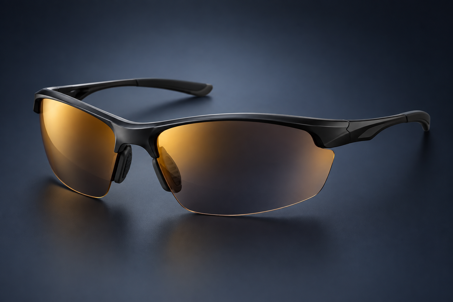 Model WN8058 Semi-Rimless Sports Sunglasses