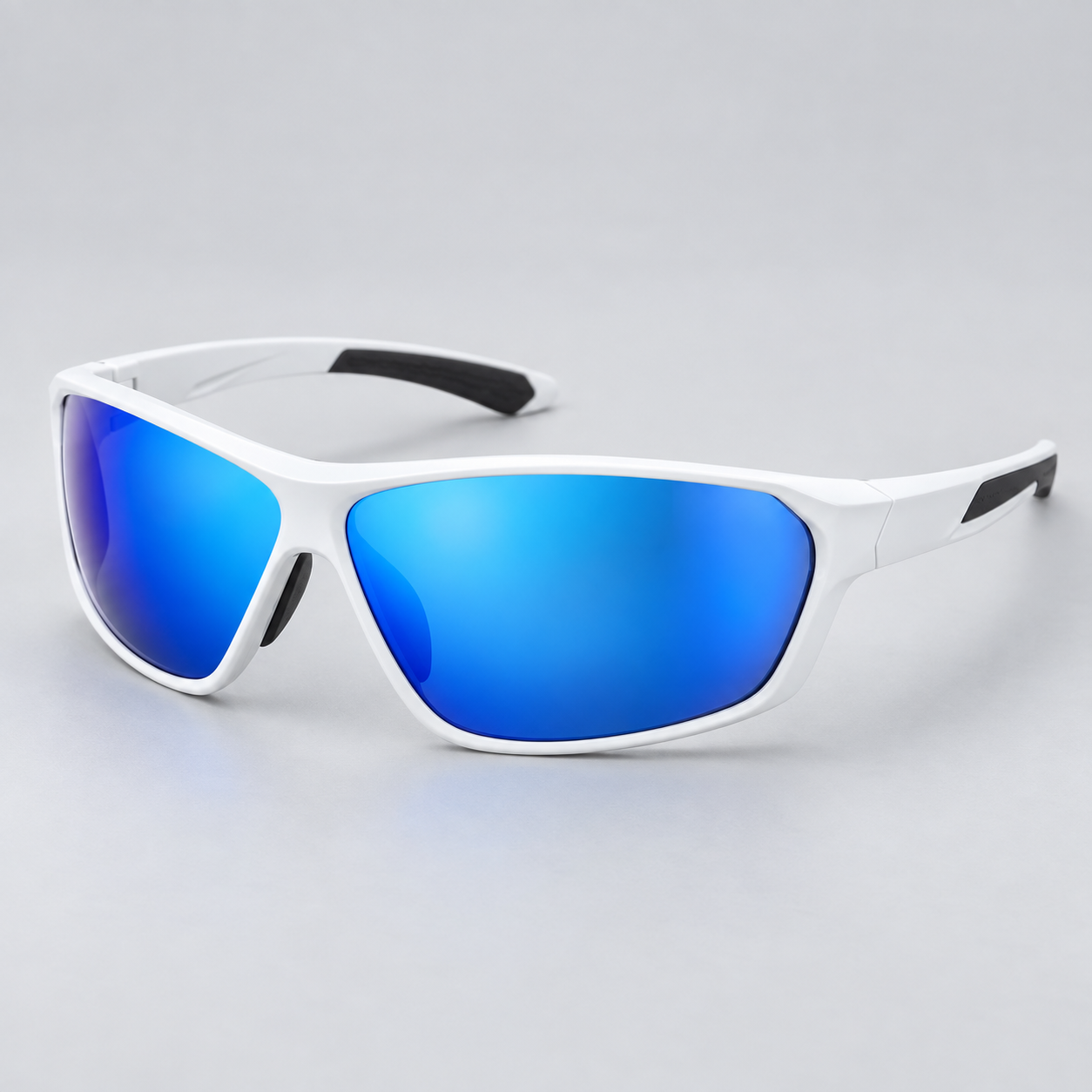 Model 8055-1 Full-Frame Wraparound Sports Sunglasses