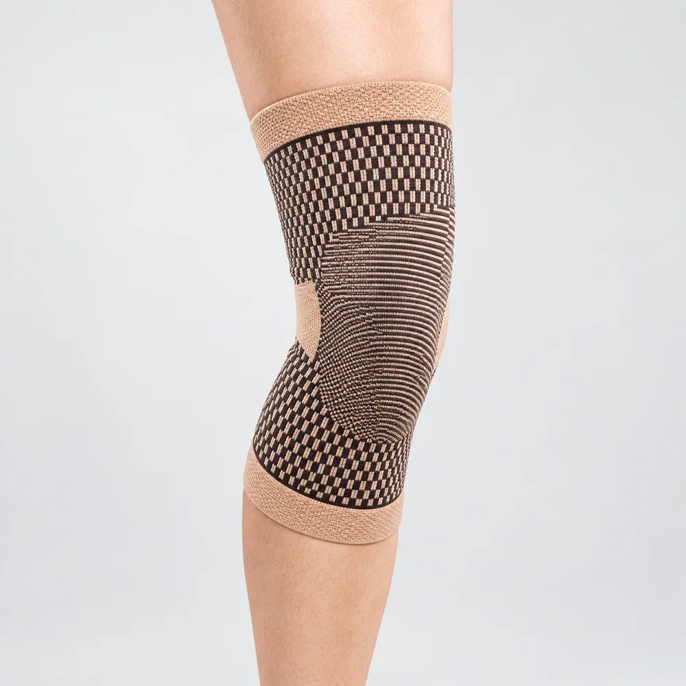 CS-024 Brown Mesh Knee Sleeve for OEM programs