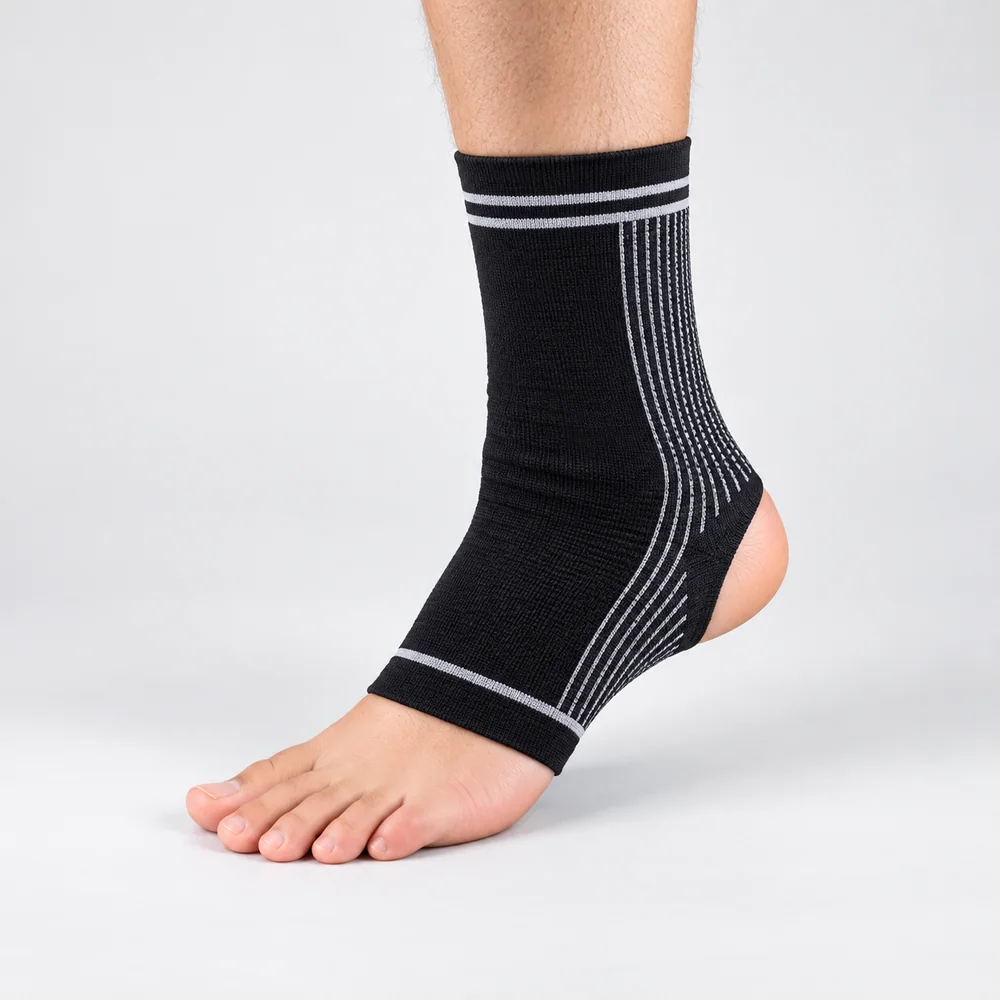 CS-032 Black Open-Heel Ankle Wrap for OEM programs
