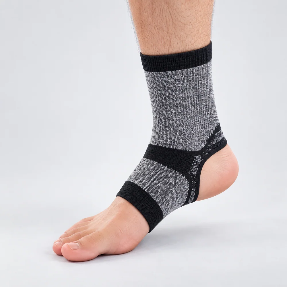 CS-046 Gray Bamboo Ankle Sleeve for OEM programs