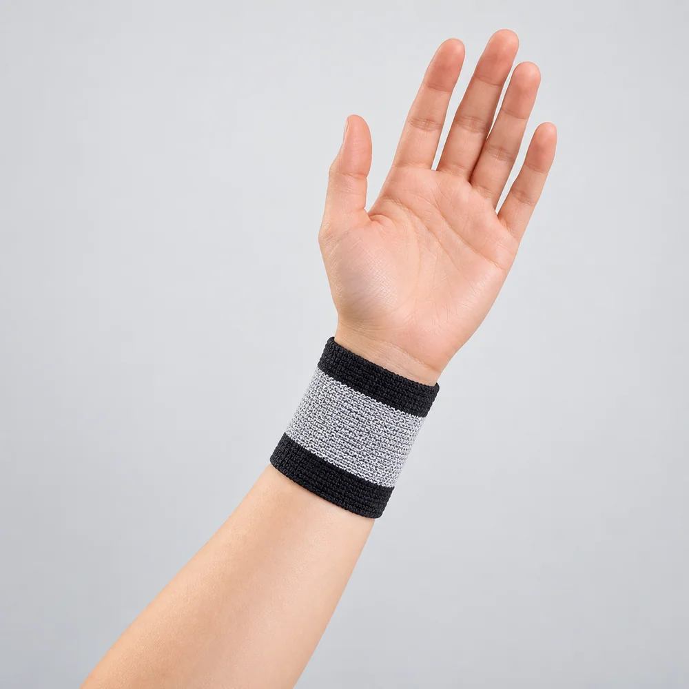 CS-066 White Bamboo Wrist Wrap for OEM programs