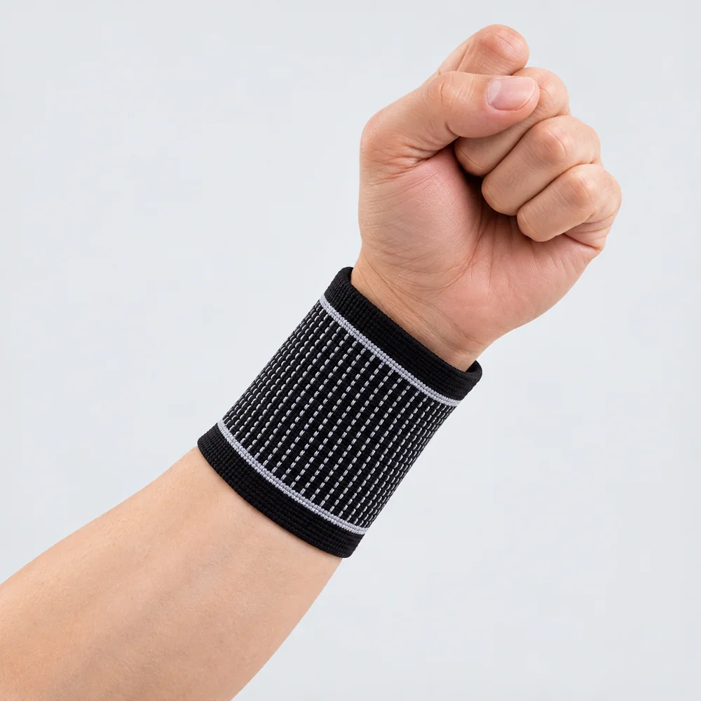 CS-069 Black Silver Wrist Wrap for OEM programs
