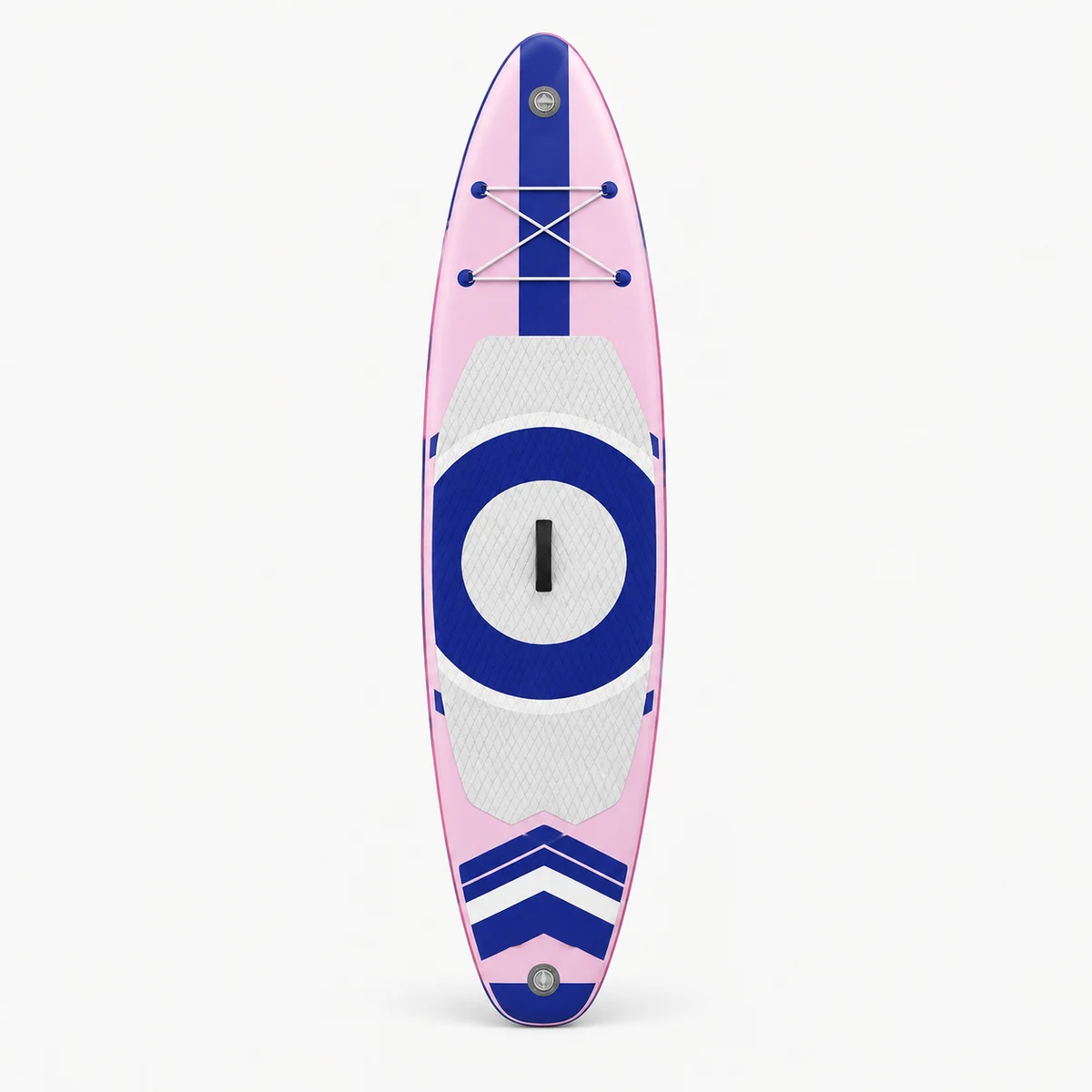 Lavender Navy Circle All-Around Inflatable Paddleboard SUP-004, complete unbranded all-around inflatable paddleboard
