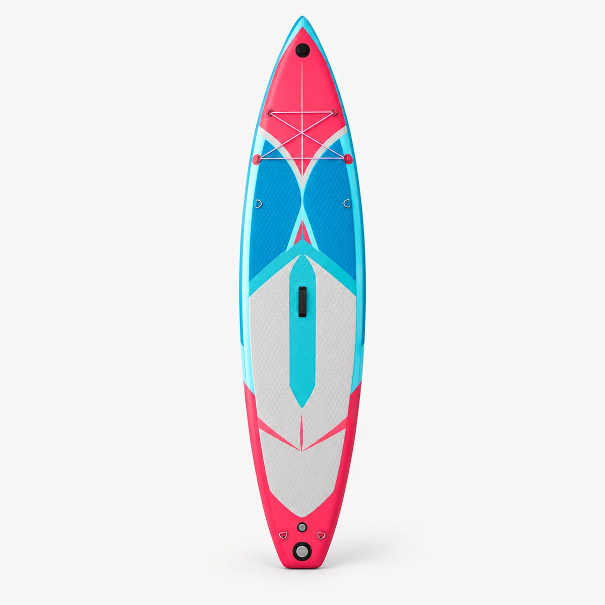 Coral Aqua Touring Inflatable Paddleboard SUP-016, complete unbranded touring inflatable paddleboard