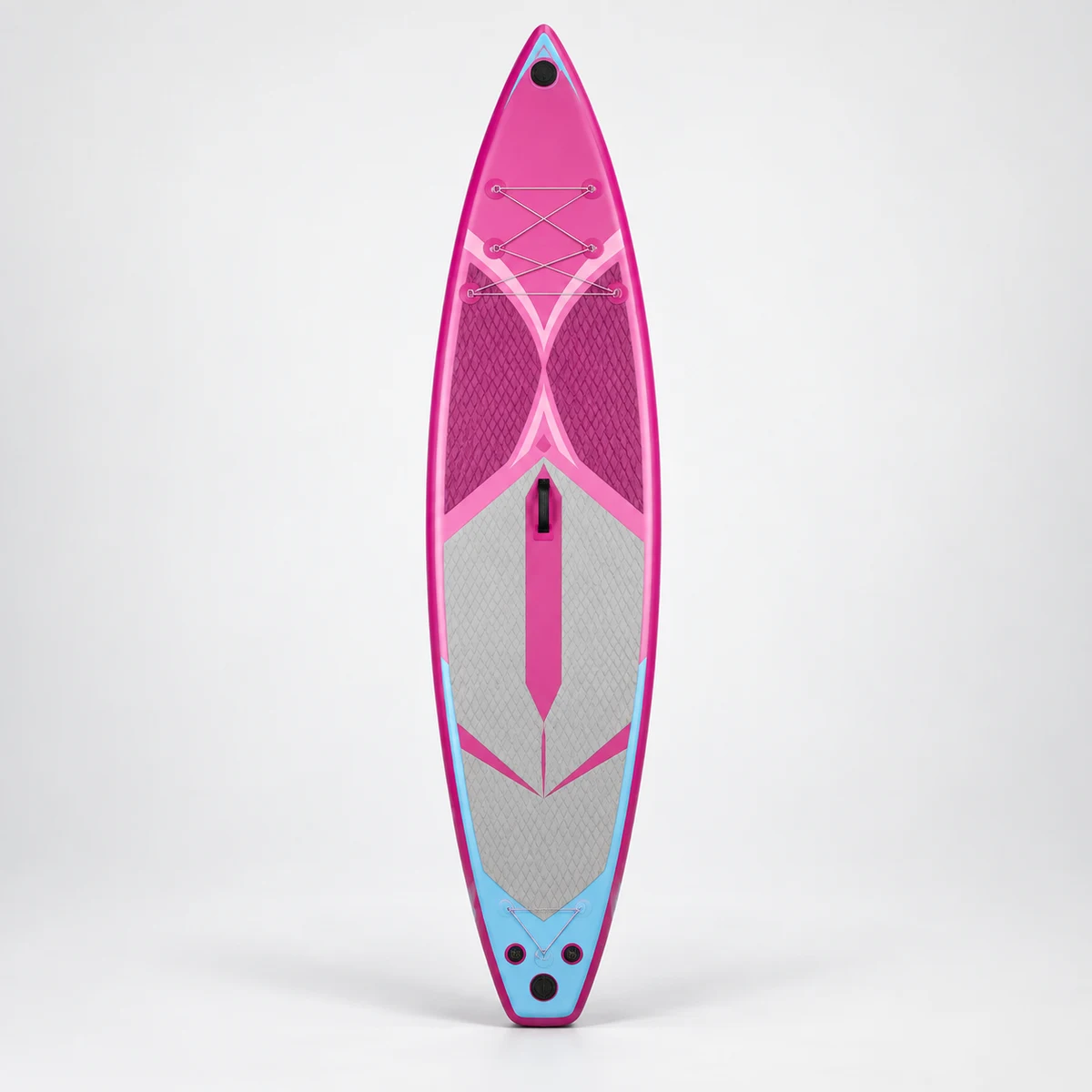 Magenta Touring Inflatable Paddleboard SUP-017, complete unbranded touring inflatable paddleboard