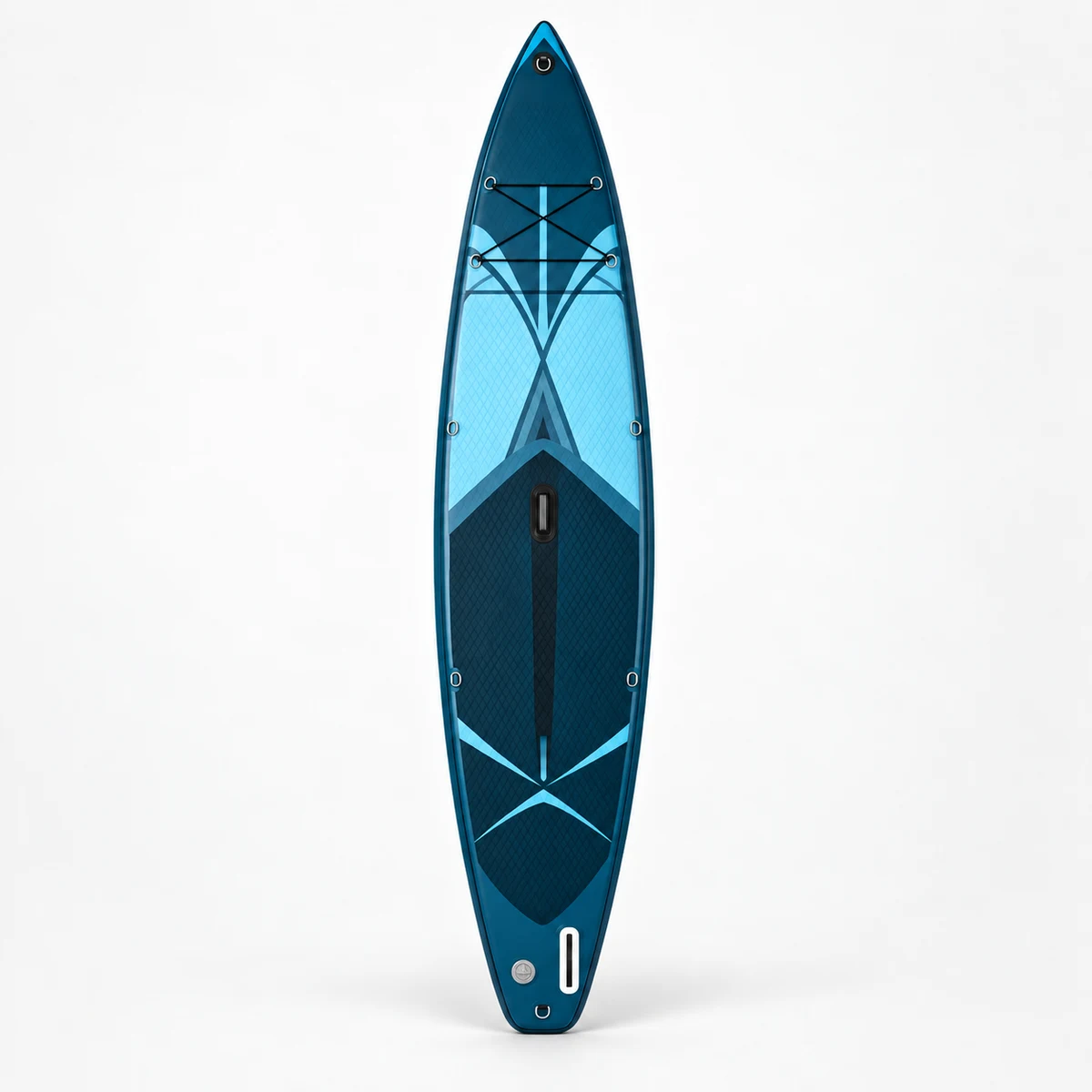 Deep Teal Touring Inflatable Paddleboard SUP-018, complete unbranded touring inflatable paddleboard