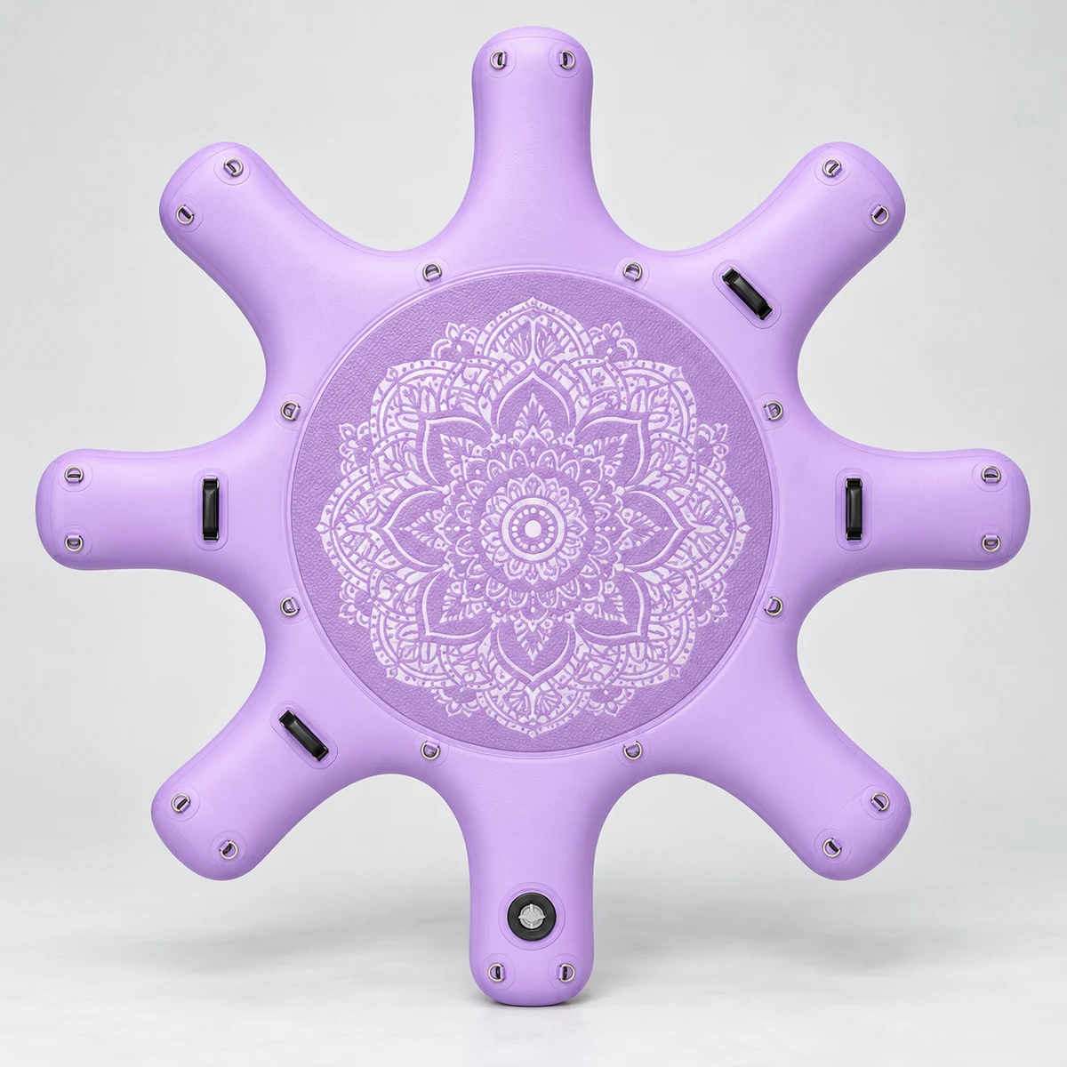Lavender Multi-Station Yoga Platform SUP-023, complete unbranded multi-station yoga platform