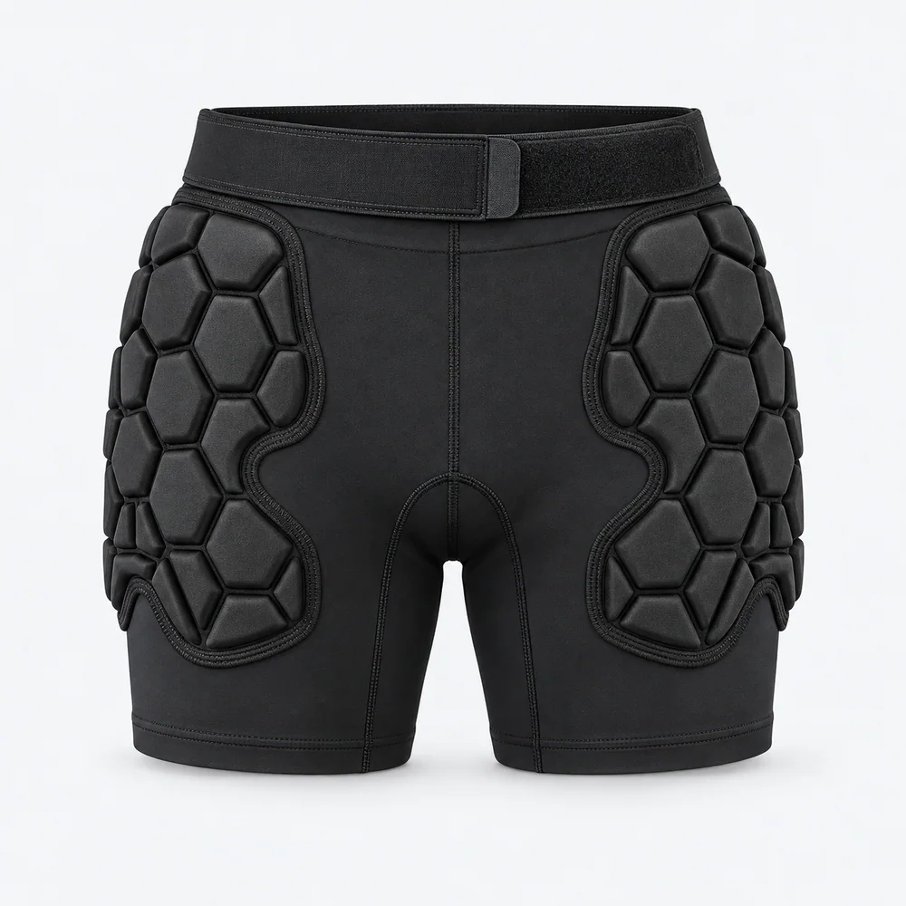 Belted Hex Cell Padded Shorts for OEM ski and snowboard programs