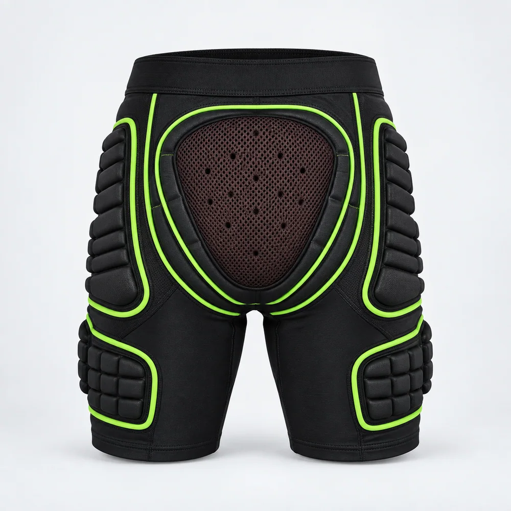 Ventilated Hip Pad Shorts for OEM ski and snowboard programs