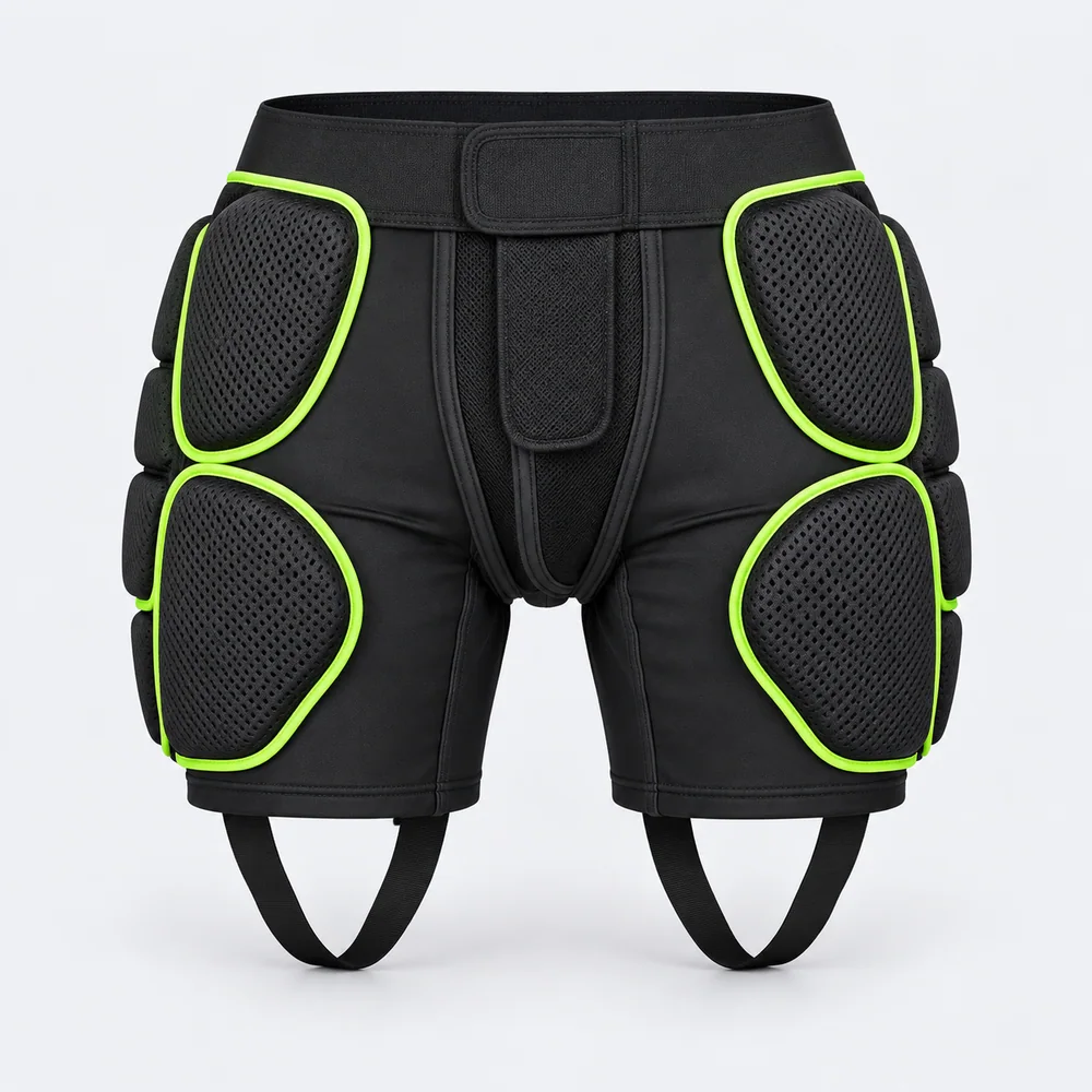 Side Pad Padded Shorts for OEM ski and snowboard programs
