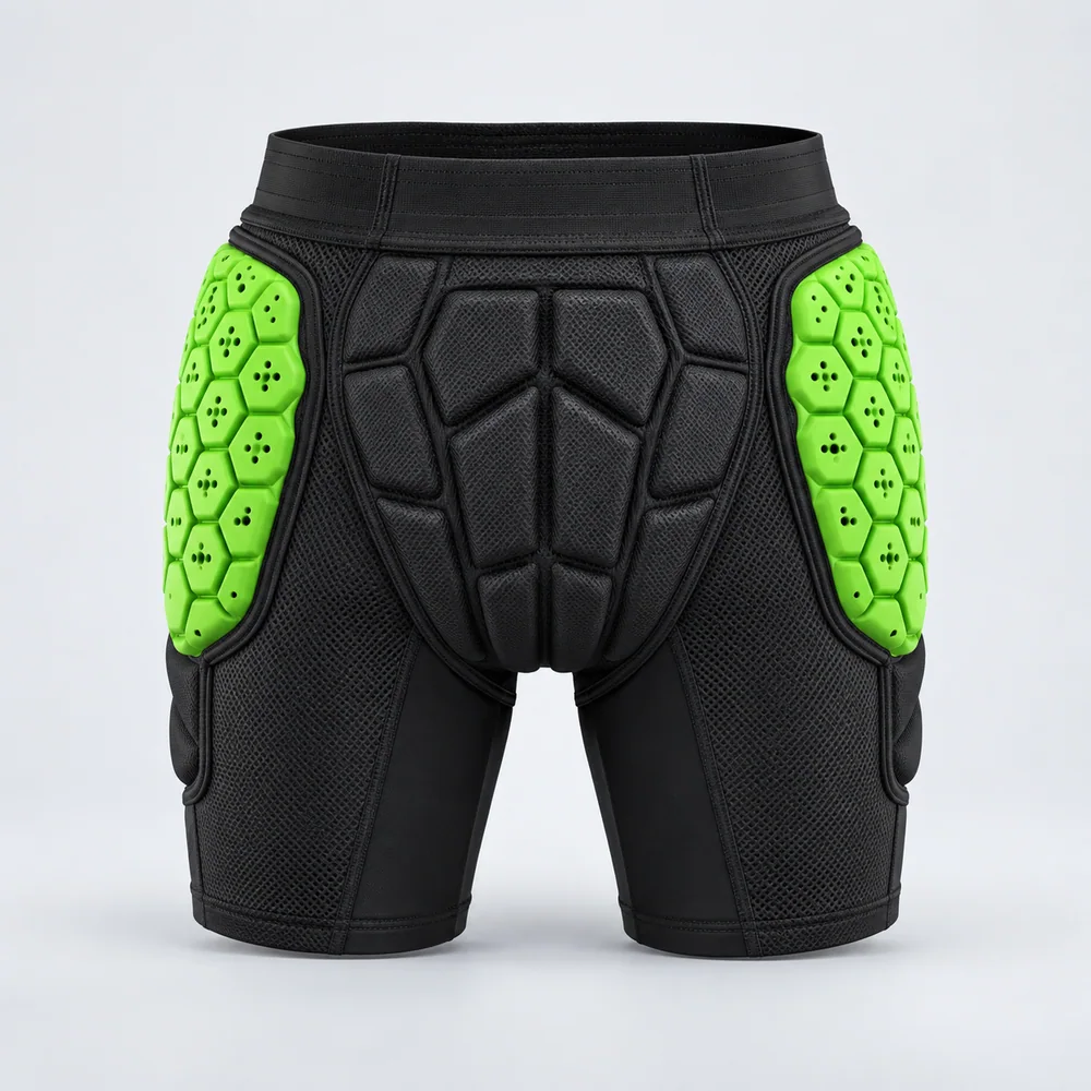 Ventilated Hip Pad Shorts for OEM ski and snowboard programs