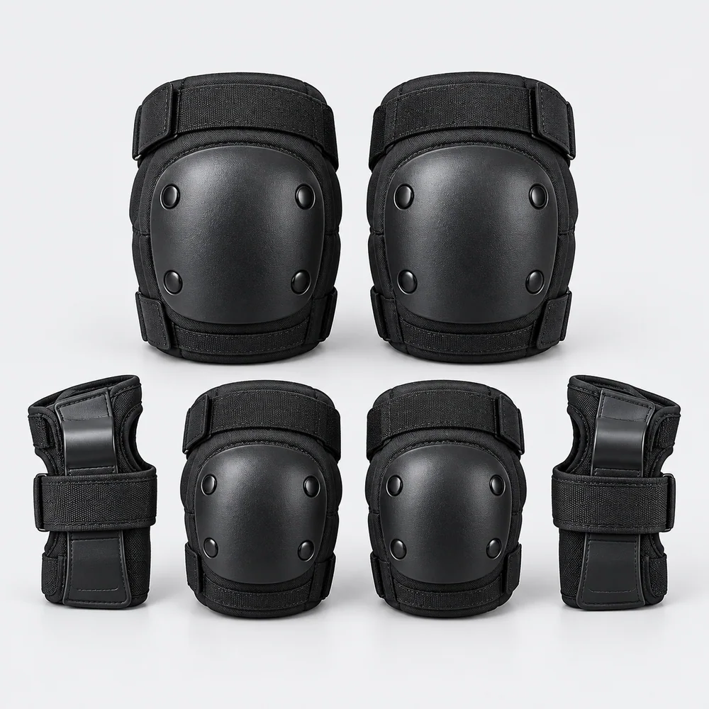 Six Piece Protective Pad Set for OEM ski and snowboard programs