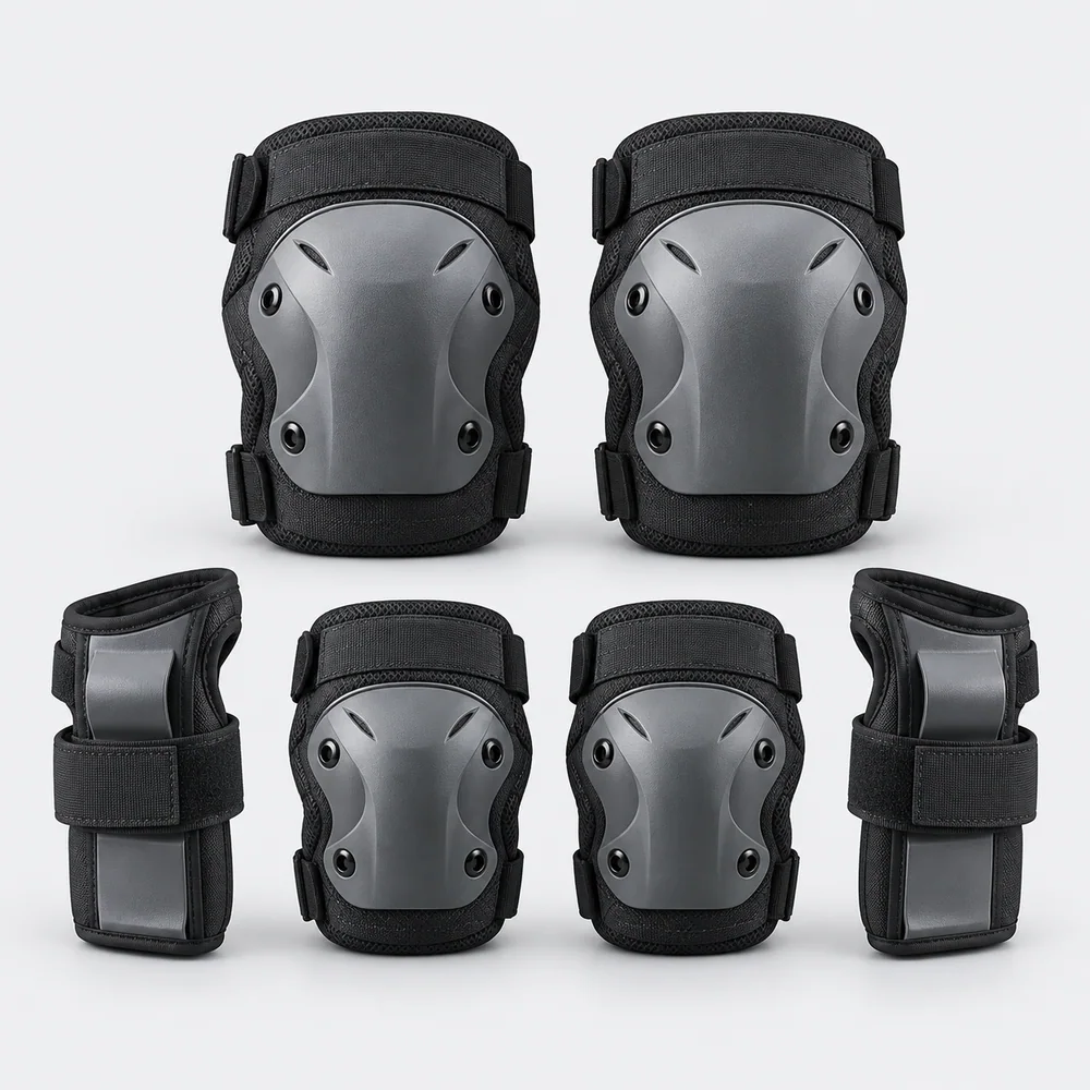 Black Gray Protective Set for OEM ski and snowboard programs