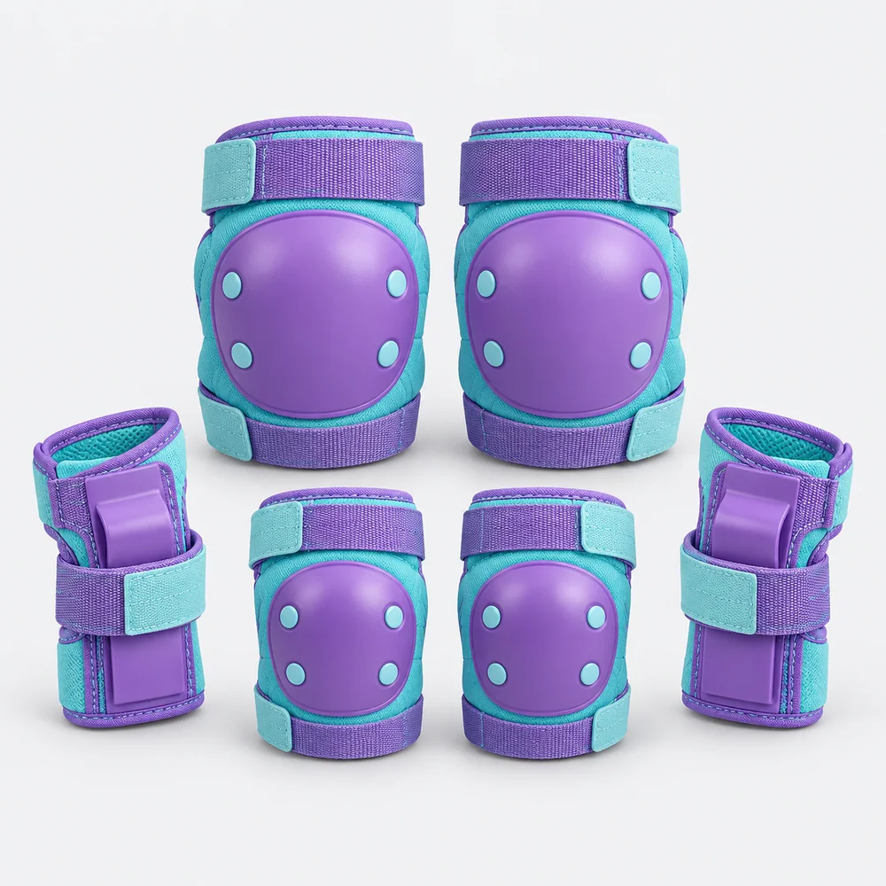 Colorful Protective Pad Set for OEM ski and snowboard programs
