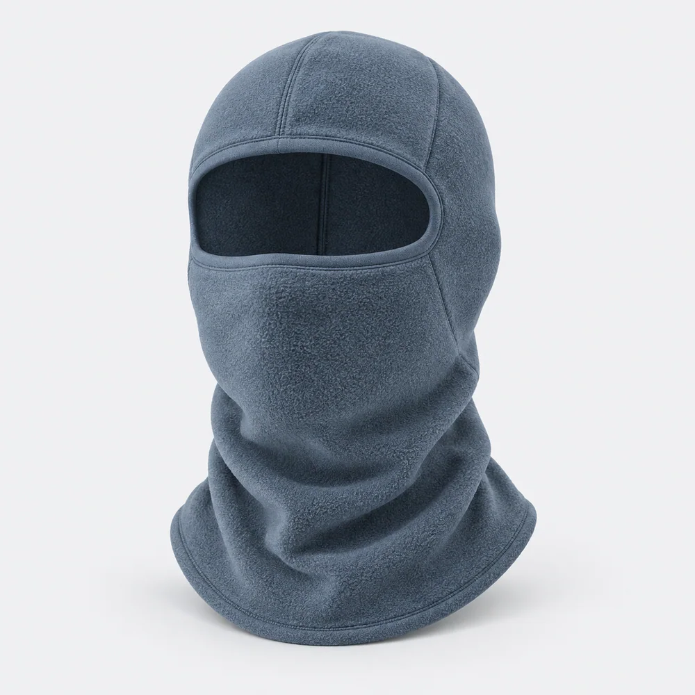 Gray Fleece Balaclava for OEM ski and snowboard programs