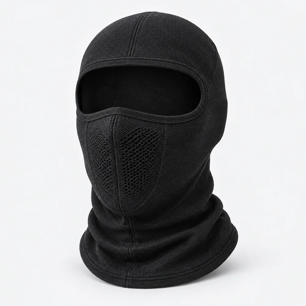 Black Nose Cover Balaclava for OEM ski and snowboard programs