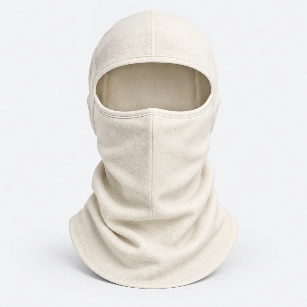 Cream Neck Face Cover for OEM ski and snowboard programs