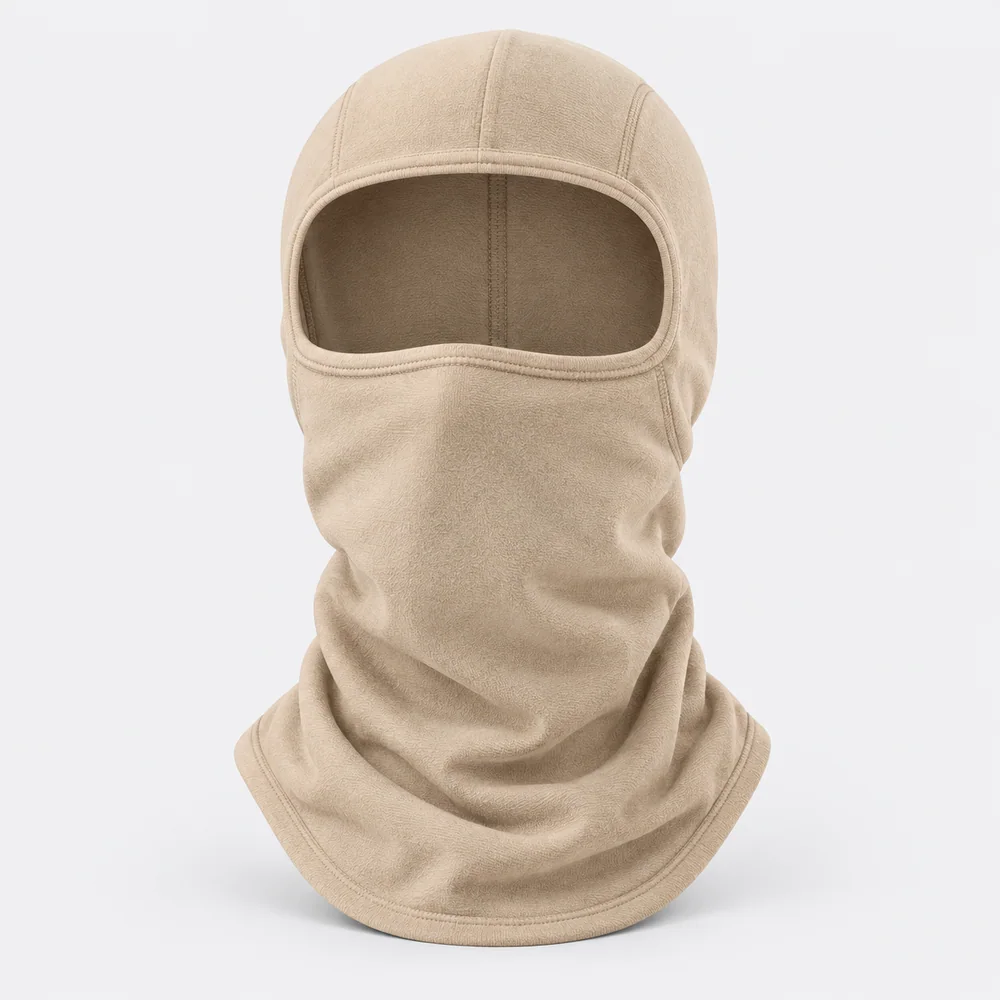 Tan Neck Face Cover for OEM ski and snowboard programs