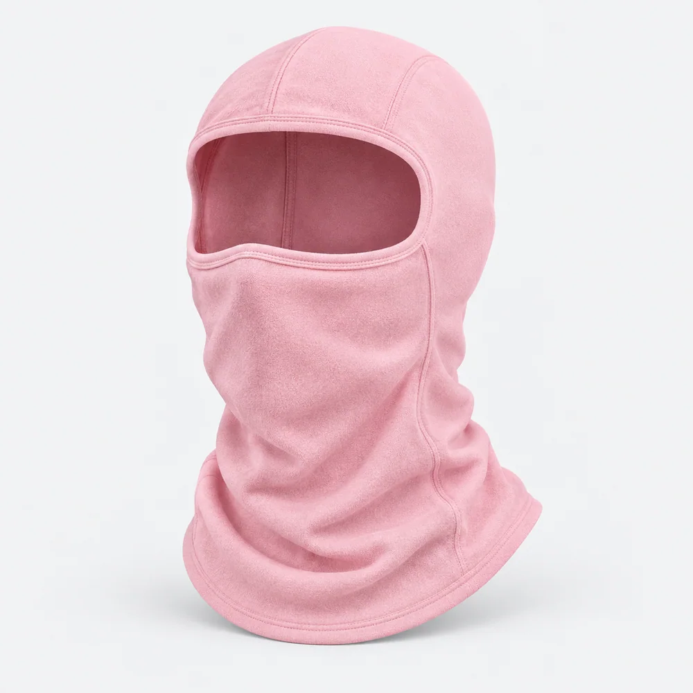 Pink Neck Face Cover for OEM ski and snowboard programs