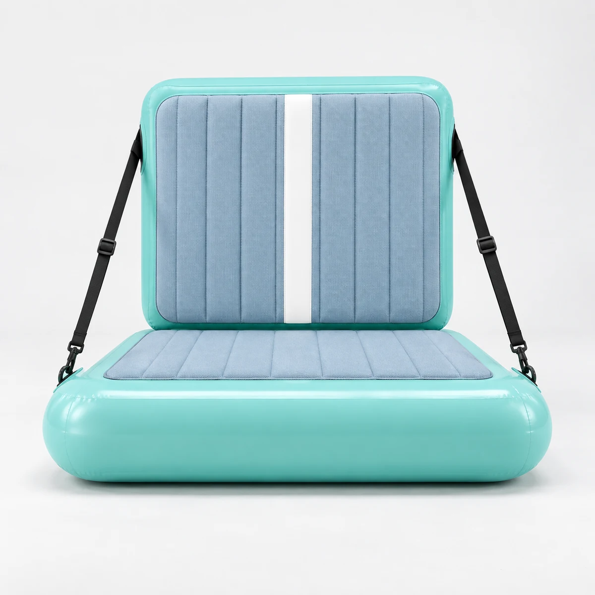 Aqua Gray Floating Lounge Seat FL-003, complete unbranded floating lounge seat