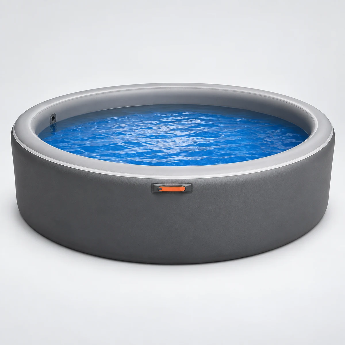 Graphite Round Inflatable Pool FL-020, complete unbranded product