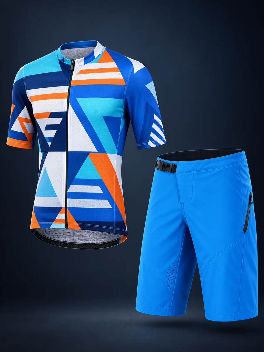 OEM Mountain Bike Wear MT20759 Short-Sleeve Mountain Bike Jersey by Wisp Outdoor