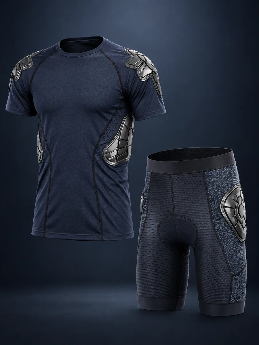 OEM Mountain Bike Wear MT20731 Protective Mountain Bike Jersey by Wisp Outdoor